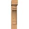 Ekena Millwork Merced Block Smooth Bracket w/ Offset Brace, Western Red Cedar, 7 1/2"W x 24"D x 36"H BKT0806X24X36MRC05SWR - alternate 2